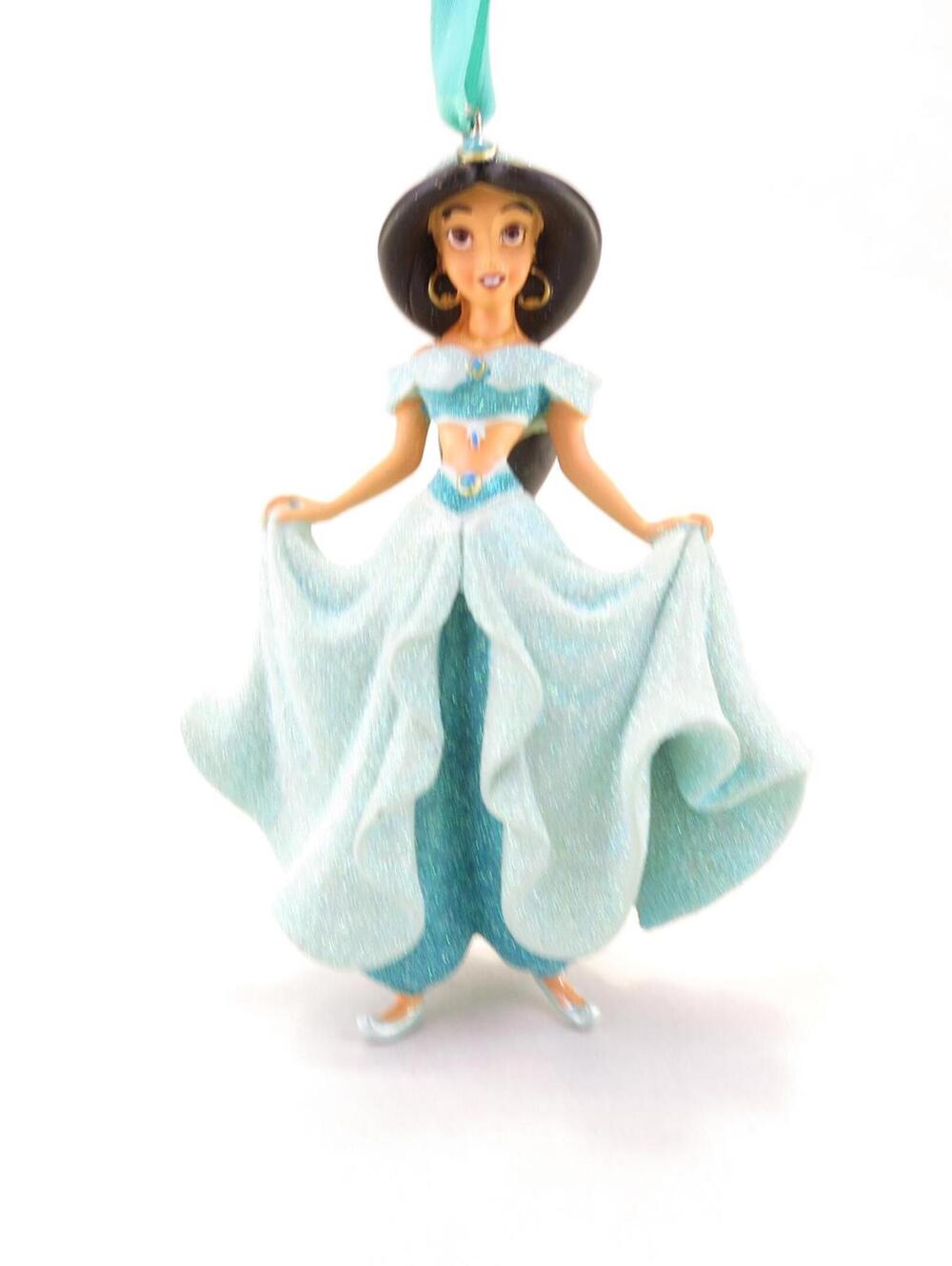 Princess Jasmine from Disney's Aladdin Glitter Ornament 4.5"